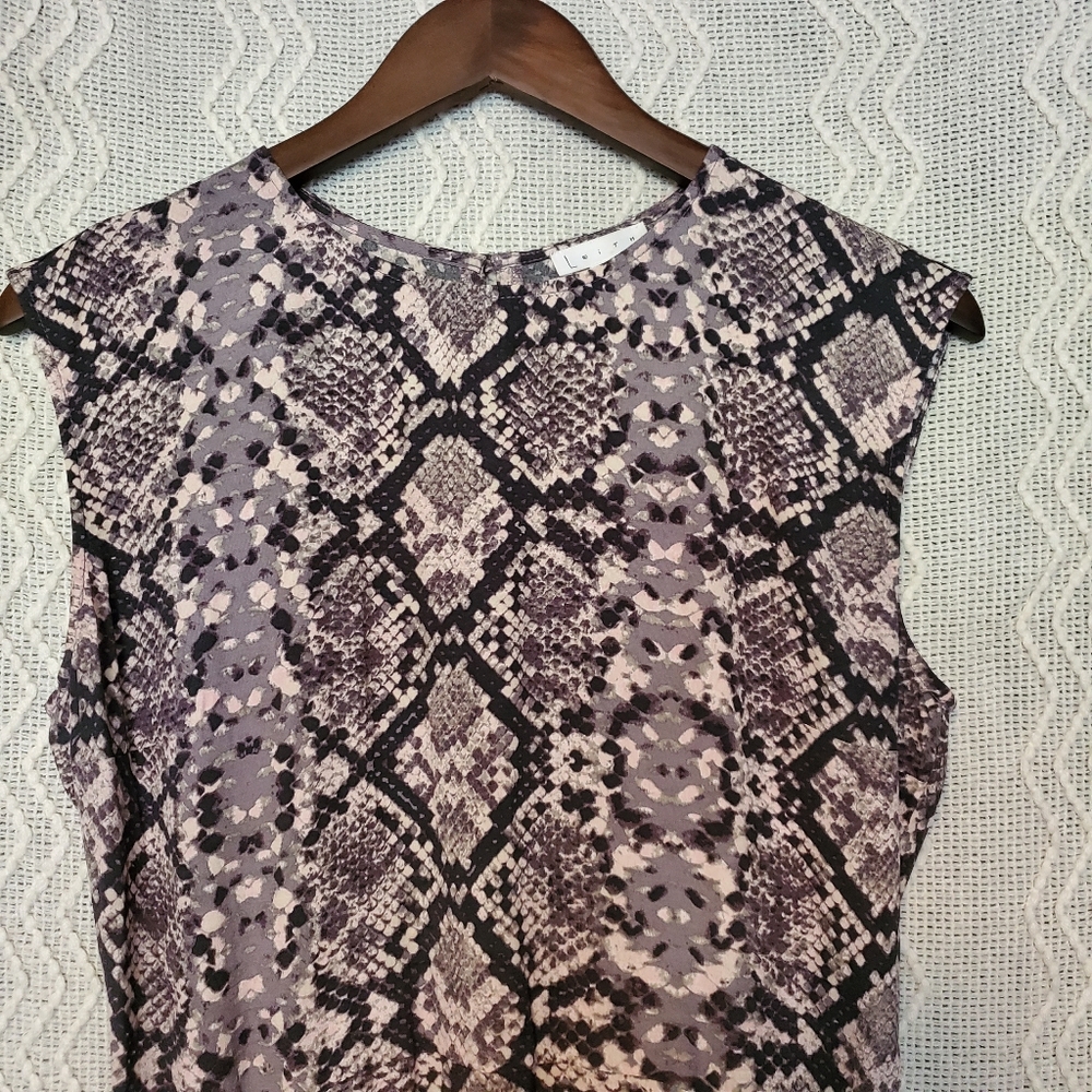 Leith Snakeskin Print Dress - Picture 2 of 8